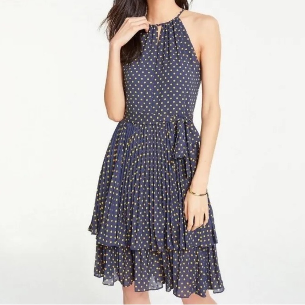 Ann Taylor polka dot dress